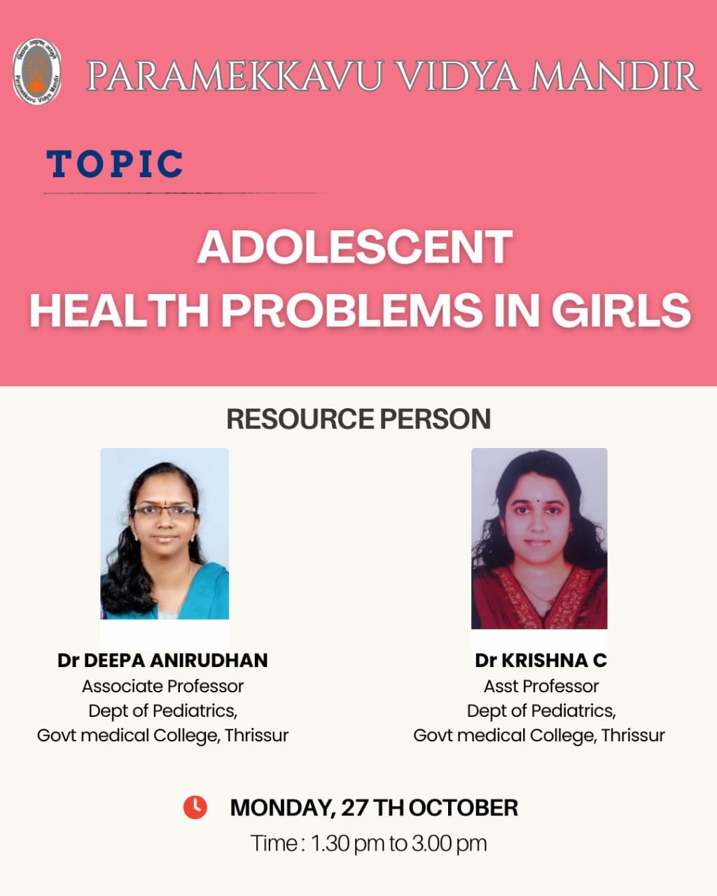 Topic Adolescent Health Problems In Girls