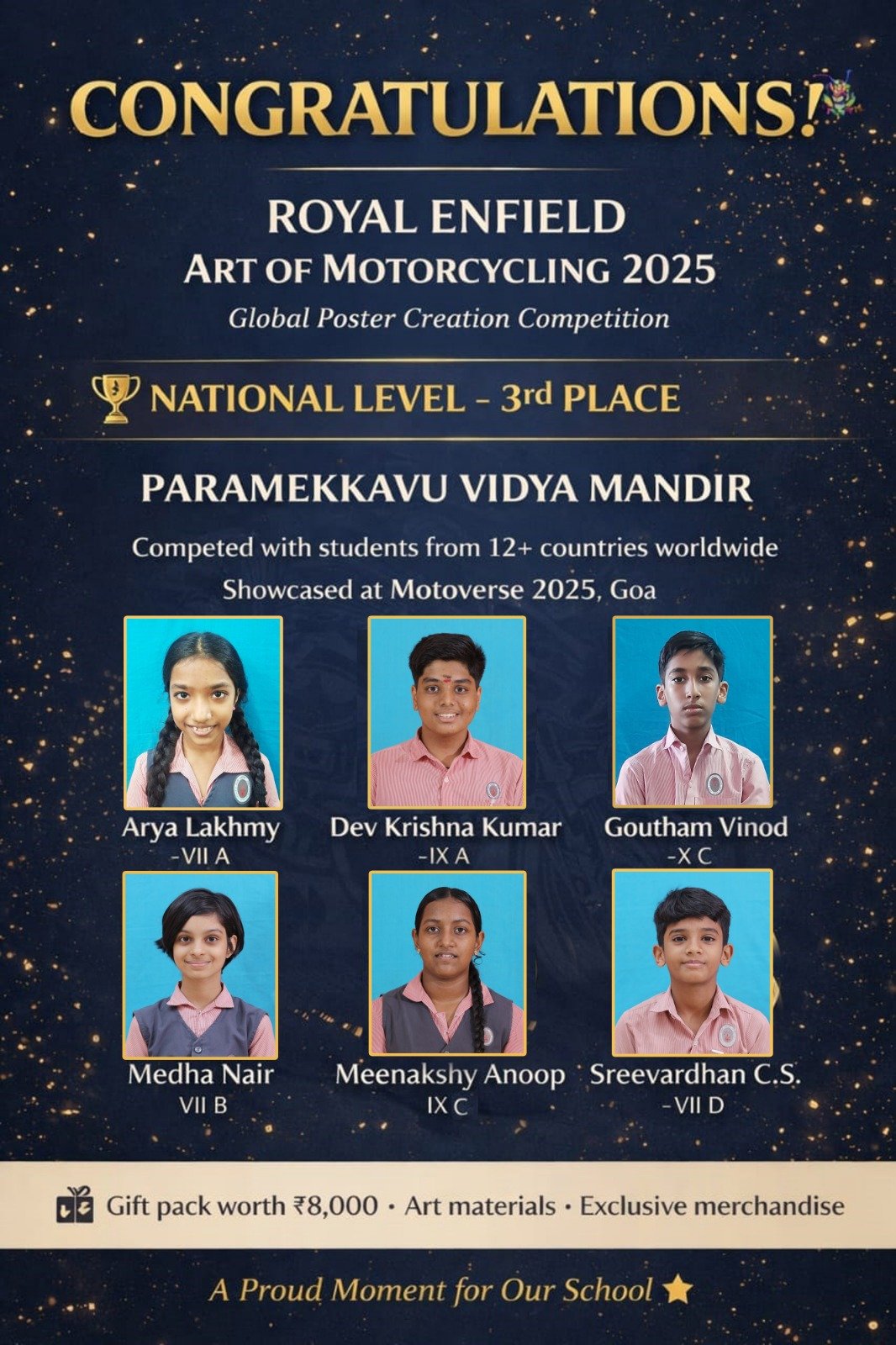 Royal Enfield– Art Of Motor Cycling Competition Winners